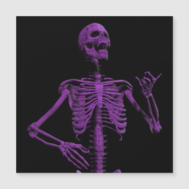 purple air guitar skeleton (Front)