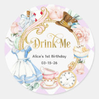 Purple, Alice Onederland, Drink me Birthday