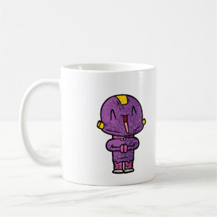 purple alien coffee mug