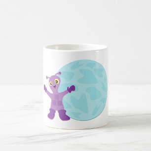 Purple Alien Coffee Mug