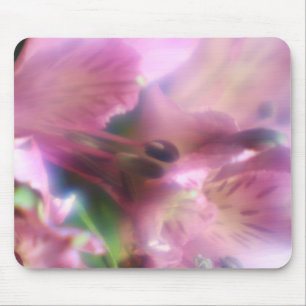 Purple Alstroemeria Mouse Pad
