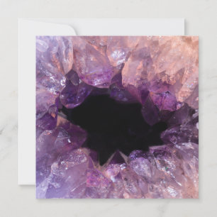 Purple Amethyst Card