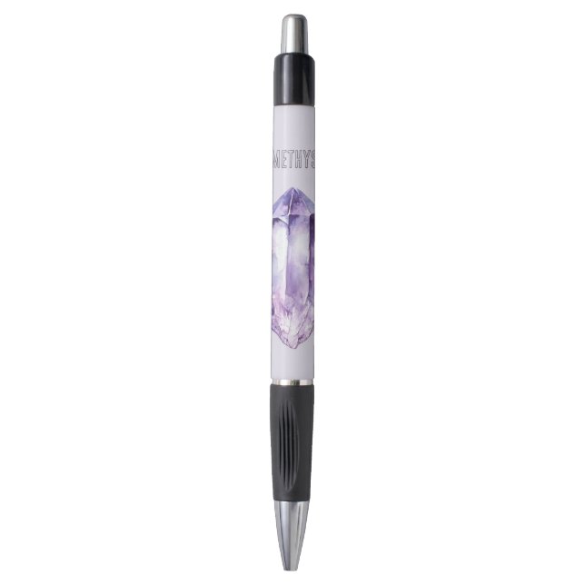 Purple Amethyst Crystal (Front Vertical)