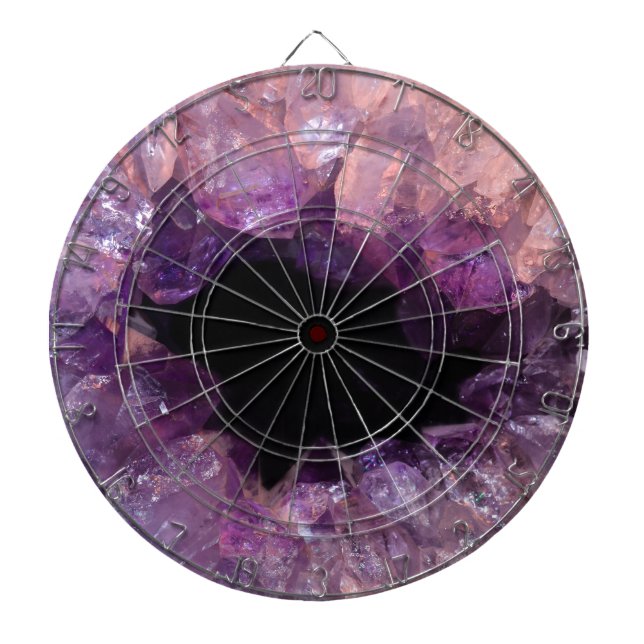Purple Amethyst Dartboard (Front)