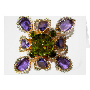 Purple Amethyst Diamonds Emeralds jewellery