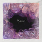 Purple amethyst gemstone crystal mineral name