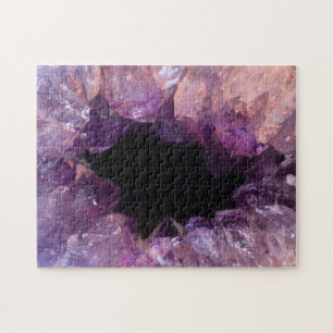 Purple Amethyst Jigsaw Puzzle