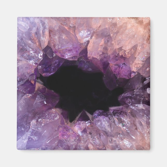 Purple Amethyst Magnet (Front)