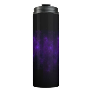 Purple and Black Coffee, Water Insulated Bottle