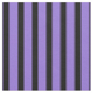 Purple and Black Striped Pattern Fabric
