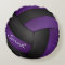 Purple and Black Volleyball | DIY Name | Sport