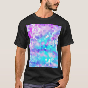 Purple And Blue Bokeh 7518 T-Shirt
