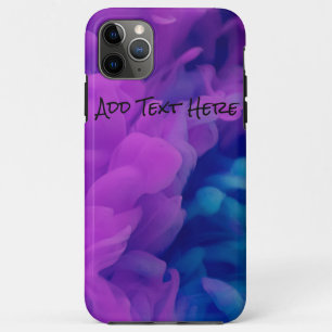 Purple and Blue Digital Smoke iPhone 11 Pro Max Case