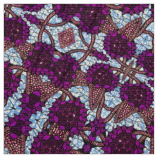 purple and blue fabric