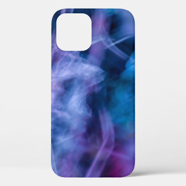 Purple and blue flower arrangement Case-Mate iPhone case (Back)