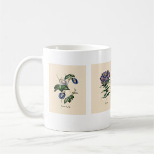 Purple and Blue Flowers Coffee Mug