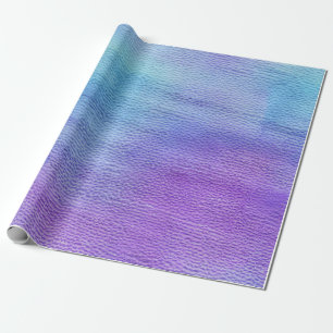 Purple and Blue Ombre Wrapping Paper