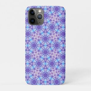 Purple and Blue Tie Dye Pattern iPhone 11 Pro Case