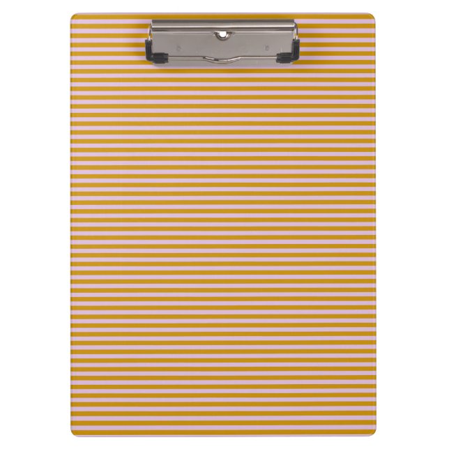 Purple and brown stripes clipboard (Front)