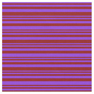 Purple and Dark Red Coloured Striped/Lined Pattern Fabric