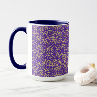 Purple and Gold Big Mug