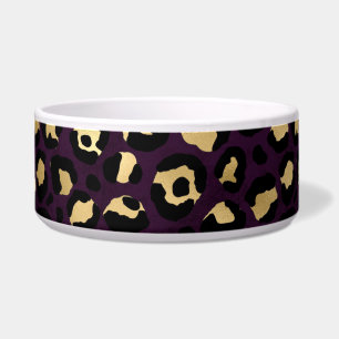 Purple and Gold Leopard Series Design 2