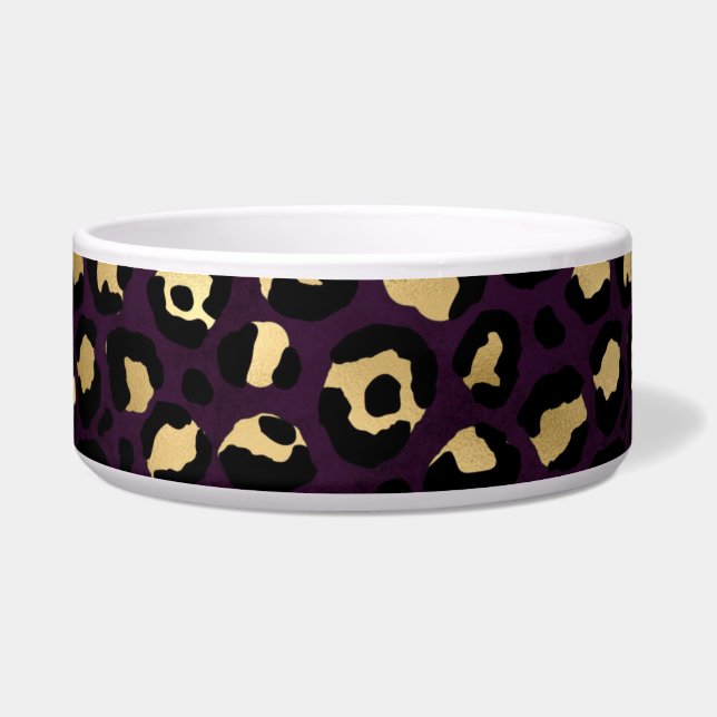 Purple and Gold Leopard Series Design 2 (Front)