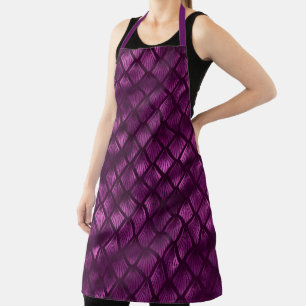 Purple and Gold Leopard Series Design 20 Apron
