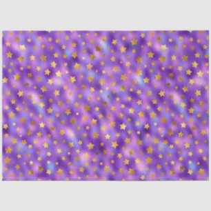 Purple and Gold Series Design 11 Tissue Paper