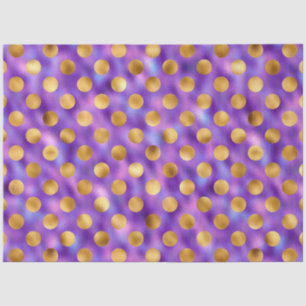 Purple and Gold Series Design 16 Tissue Paper