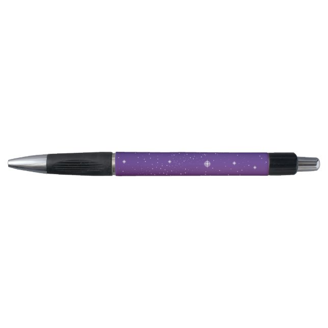 Purple and Gold Starry Sunset Sky (Front)