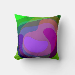 Purple And Green 403 Cushion