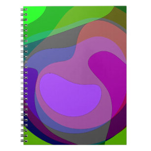 Purple And Green 403 Notebook