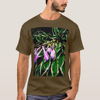 Purple and green hosta T-Shirt