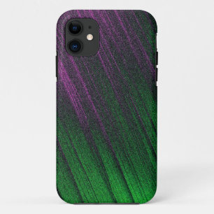 Purple and Green Metallic Frost Phone Case