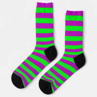 Purple and Green Stripes Design