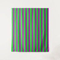 Purple and Green Stripes Design