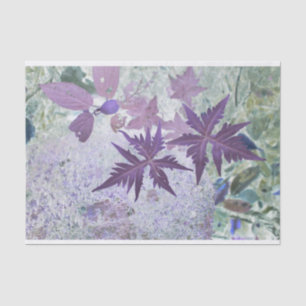 Purple and heather pastel shade tissue paper