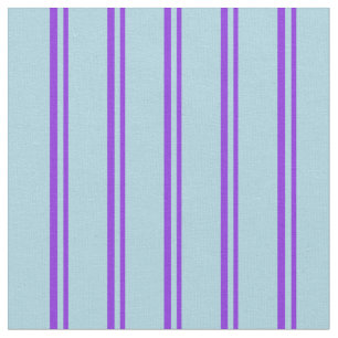 Purple and Light Blue Stripes/Lines Pattern Fabric