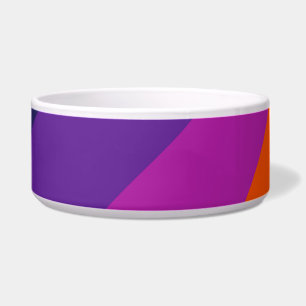 Purple and orange diagonal retro stripes
