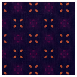 Purple and Orange School Spirit Sports Team Fabric