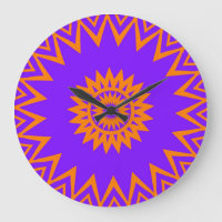 Purple and Orange Sun Rays