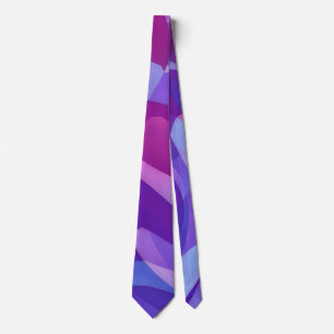 Purple and Pink Art Tie