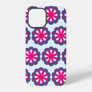 Purple and Pink Floral Shapes  iPhone 12 Pro Case