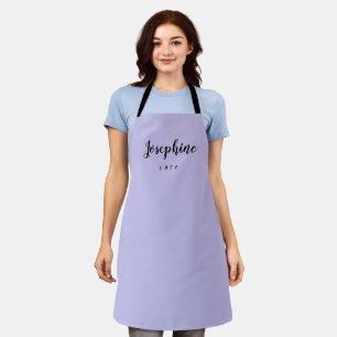Purple and pink Personalized Little Chef Apron
