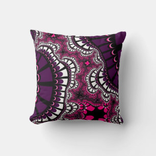 Purple and Pink Remix Cushion