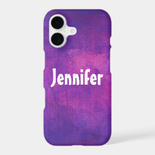 Purple and Pink Watercolor Abstract Personalised