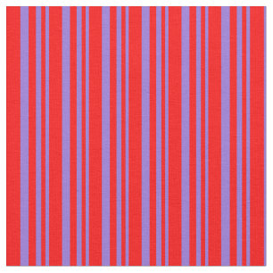 Purple and Red Coloured Stripes Fabric