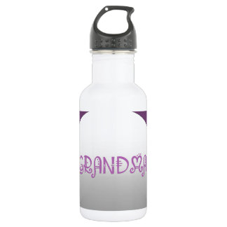 Purple And Silver Grandma 532 Ml Water Bottle