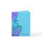Purple and Teal Blue Bat Mitzvah Thank You